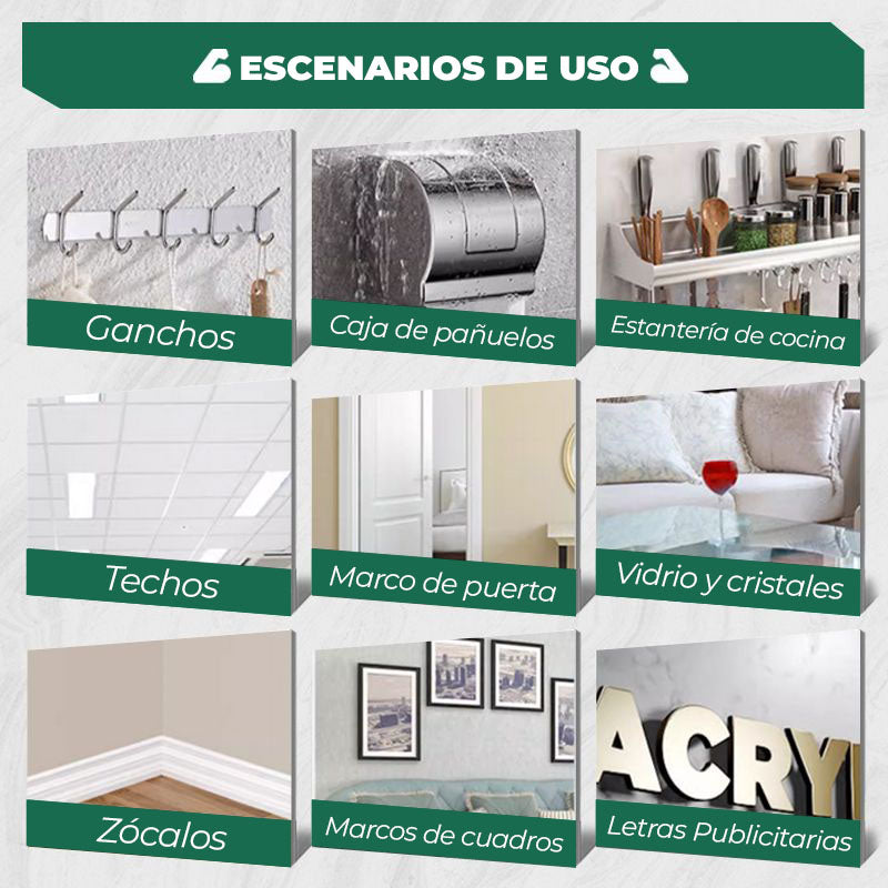 MegaHold™ - Pegamento adhesivo ultra resistente