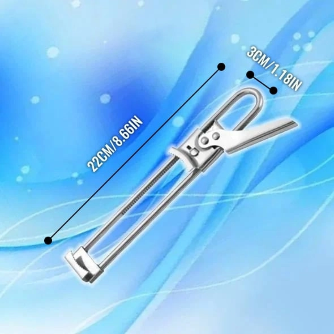 TwistEase™ - Abrelatas de acero inoxidable multifuncional ajustable