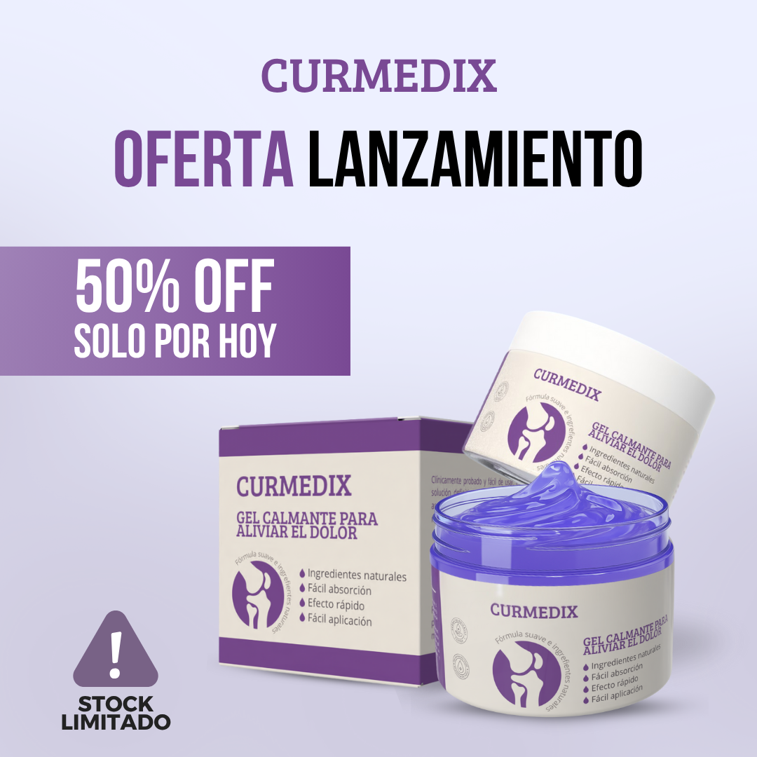 CURMEDIX™ - Alivio natural y rápido para tus articulaciones