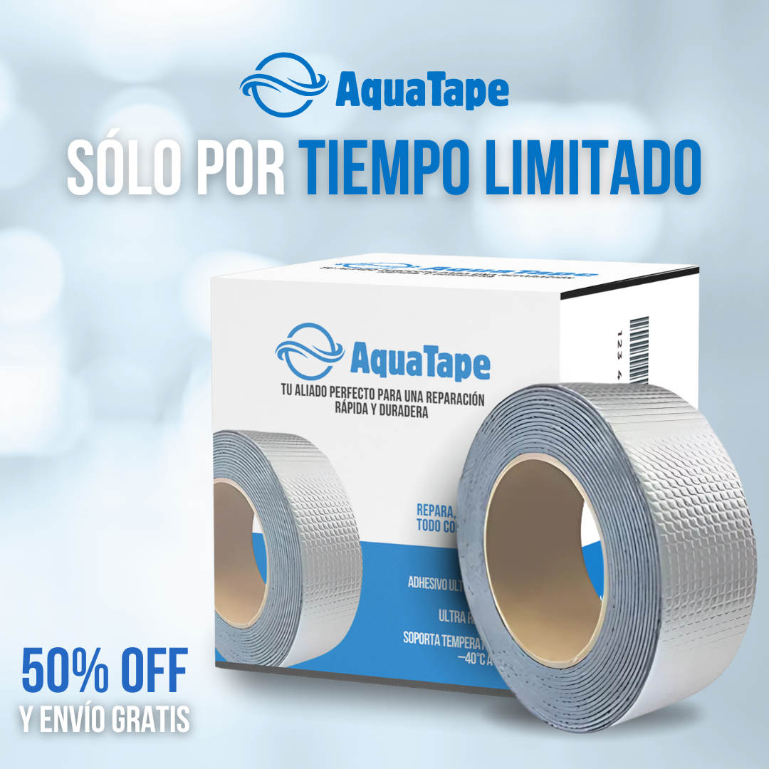 AquaTape™ - Repara, sella y protege, todo con una sola cinta