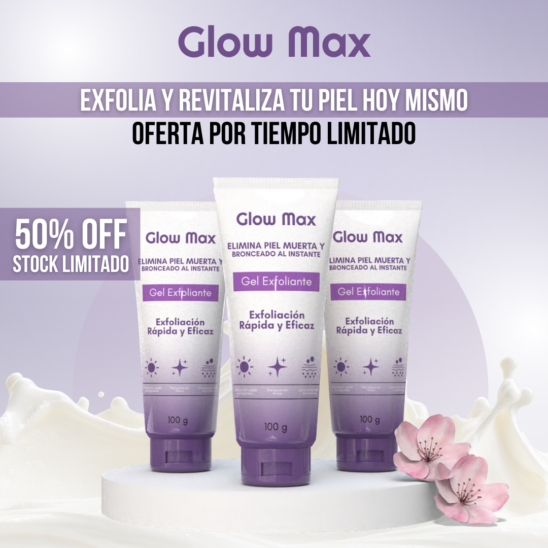 Glow Max™ — Exfoliación instantánea, piel luminosa al momento