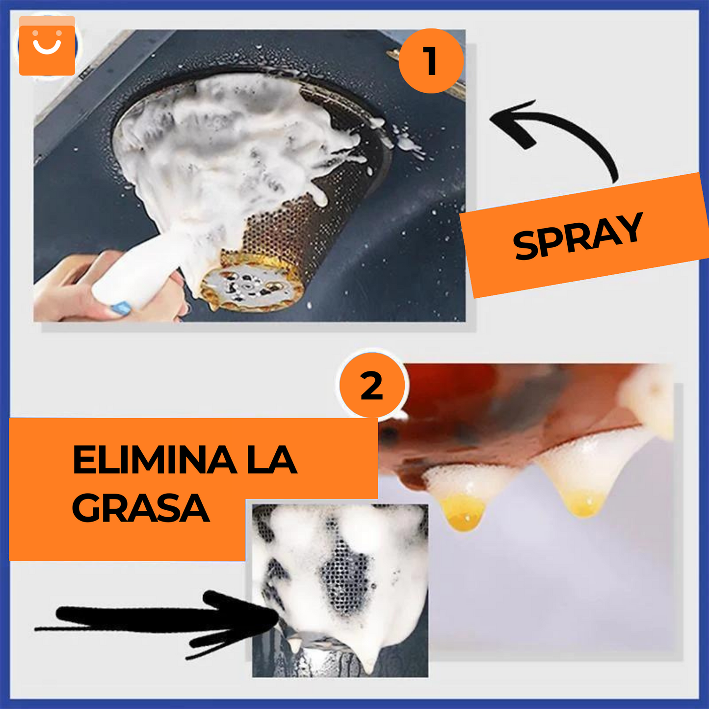 Bubble Cleaner™ - Espuma limpiadora multiuso, acción rápida