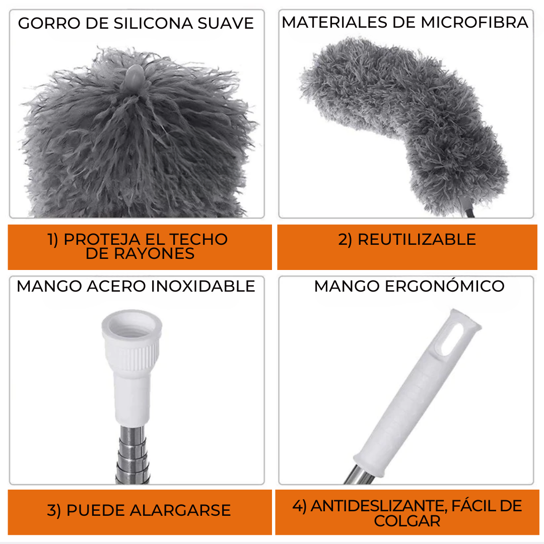 Plumax™ - Plumero de Limpieza para Alturas (se alarga hasta 2.5 Metros)