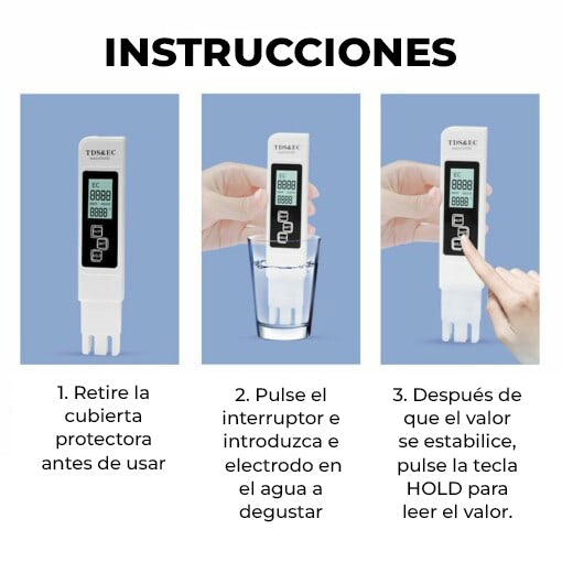 SafeWater™ - Medidor de pureza de agua