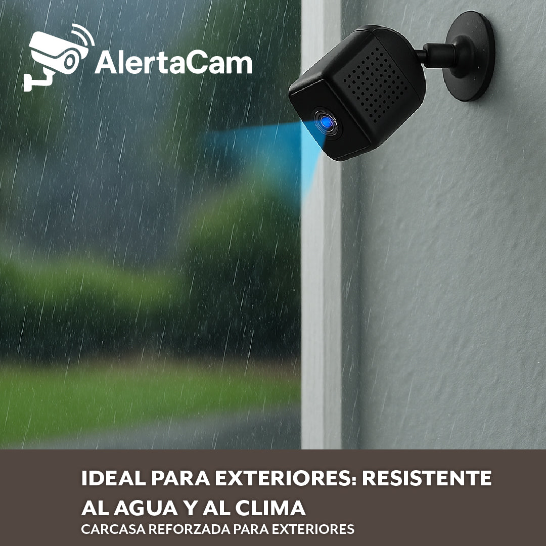 AlertaCam™ – Cámara inteligente con detección y alarma