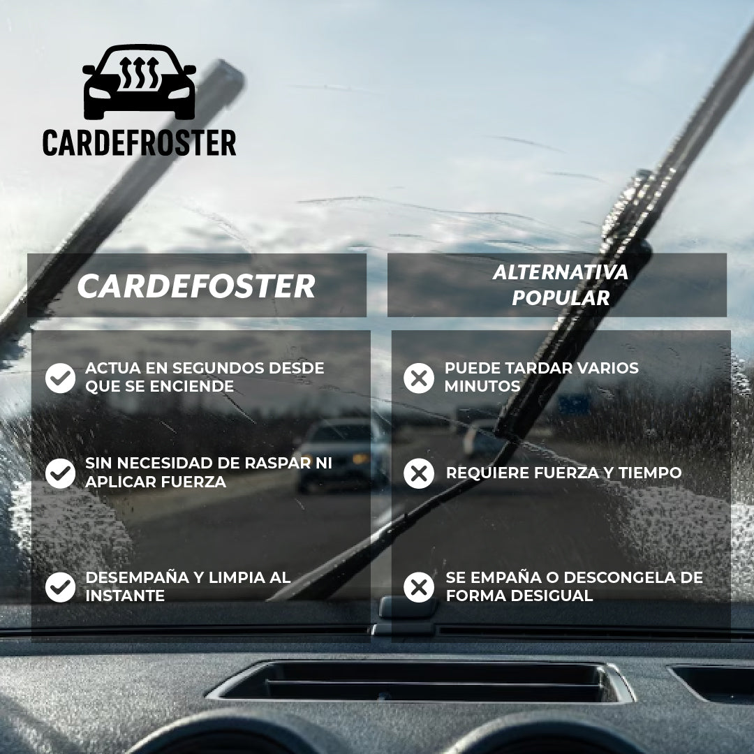 Cardefroster™ – Adiós escarcha y empañamiento