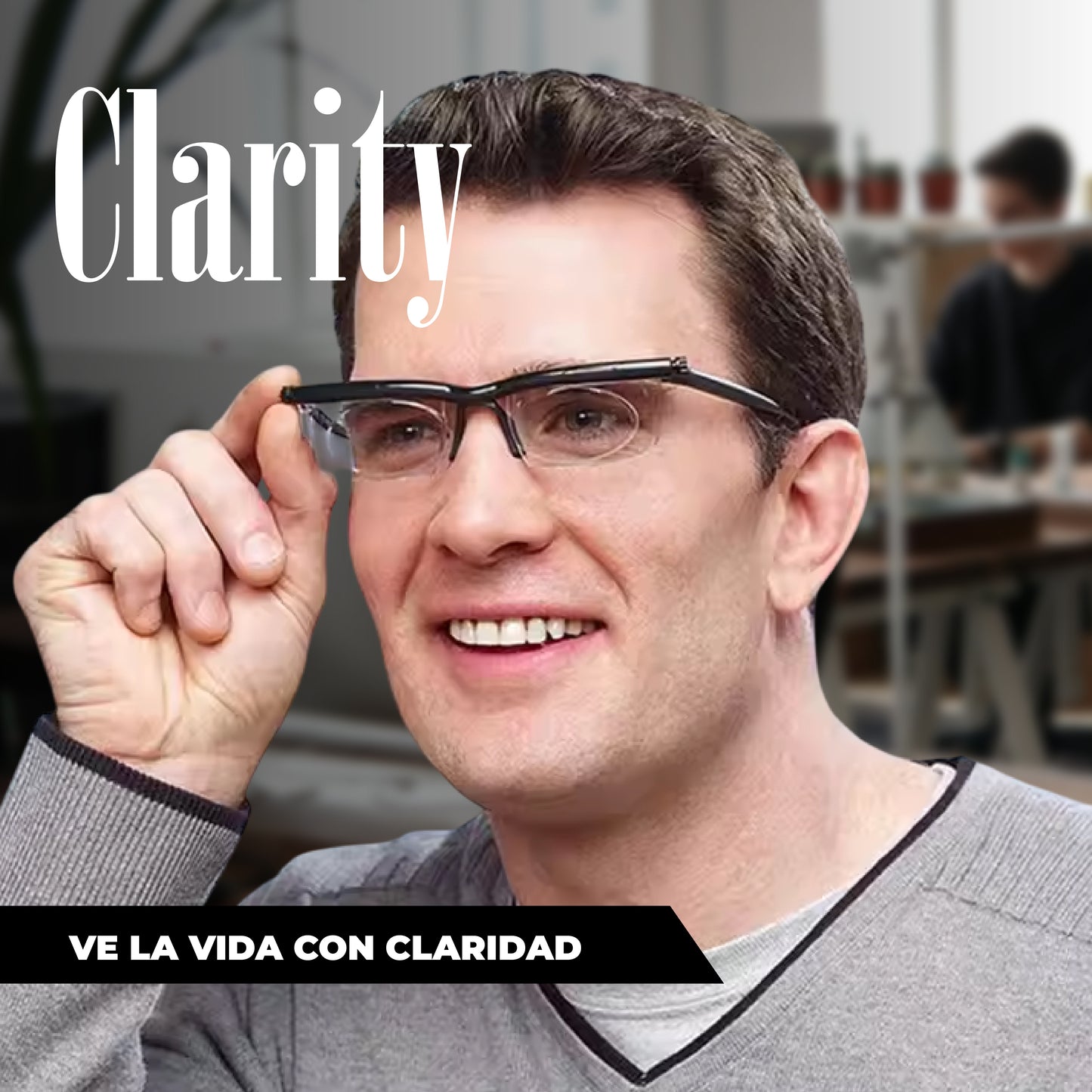 Clarity™ - lentes con zoom regulable