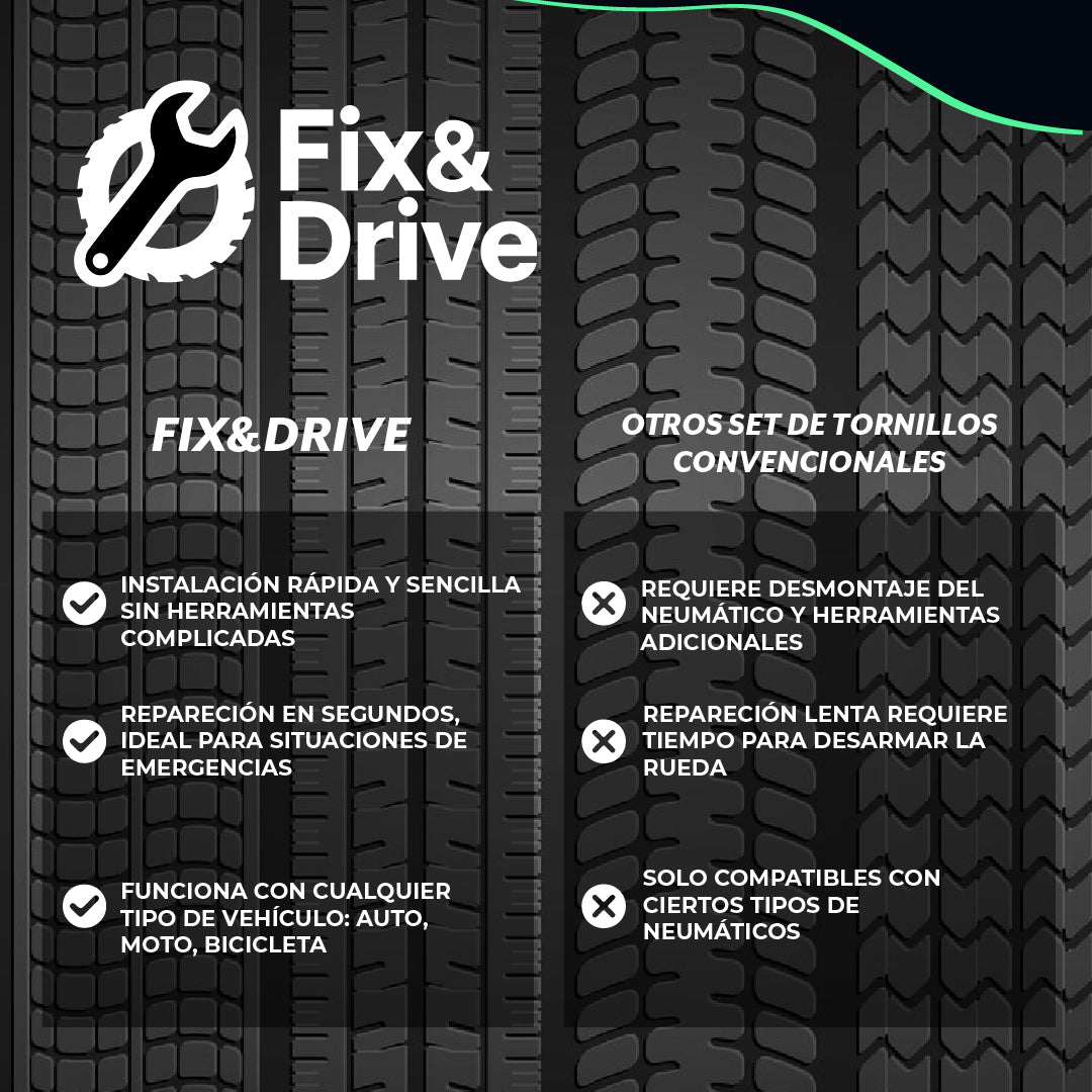 Fix&Drive™ - Repara y sigue manejando al instante