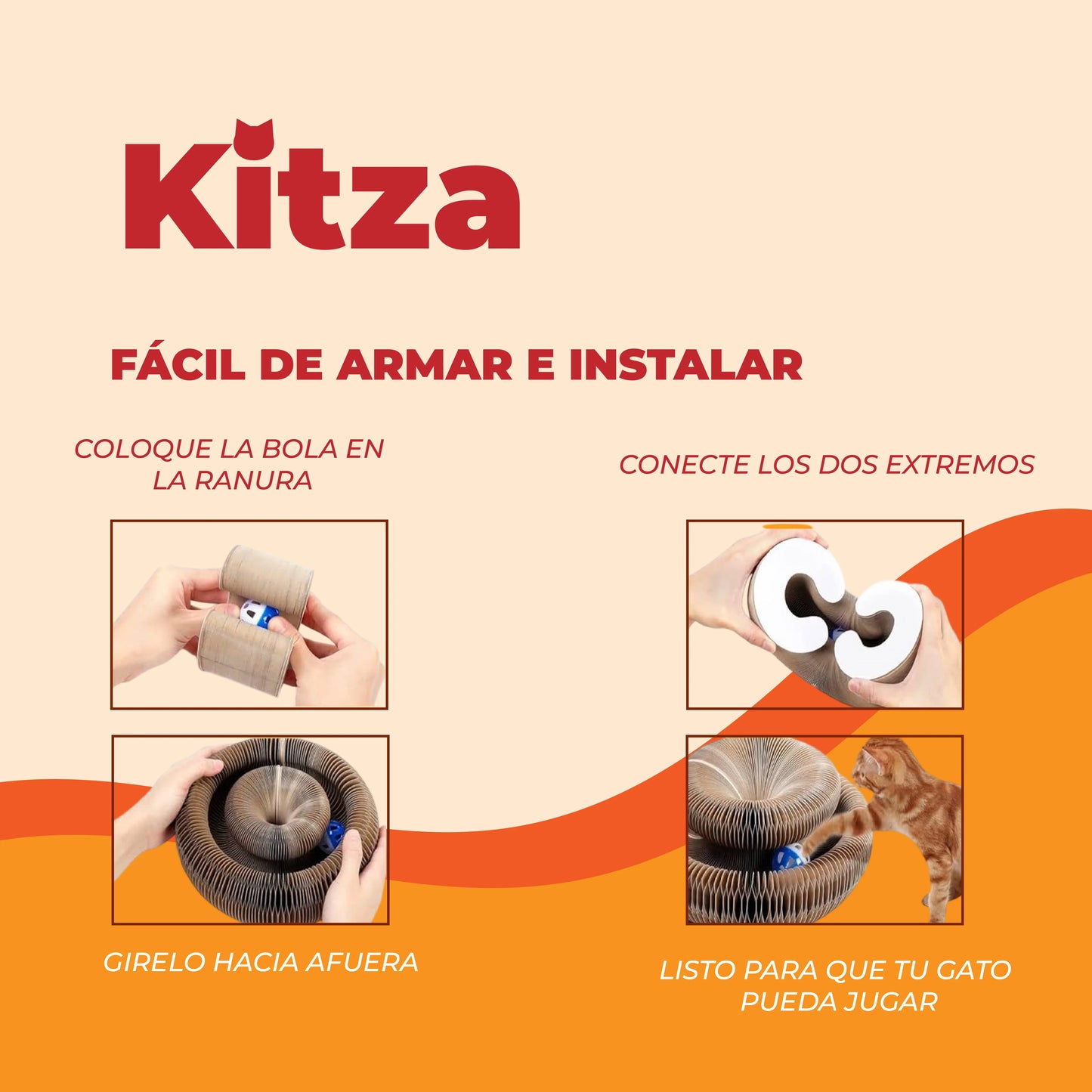 Kitza™ - Juguete interactivo para gatos