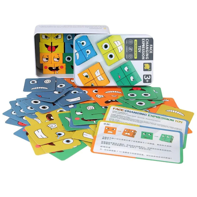 GAMEKIDS™ - JUEGO EDUCATIVO ROMPECABEZAS DE BLOQUES