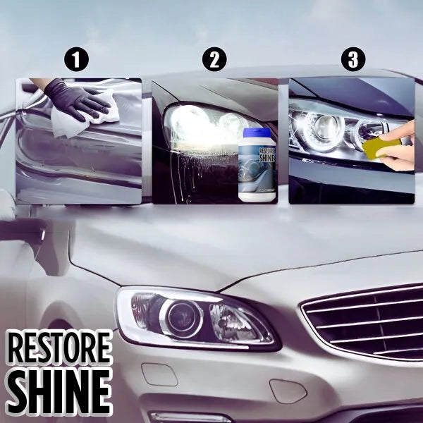 RestoreShine™ - Restaurador de largo plazo para focos
