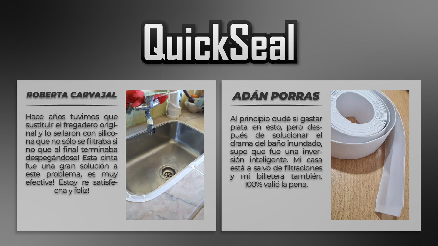 QuickSeal™ - CINTA SELLADORA IMPERMEABLE