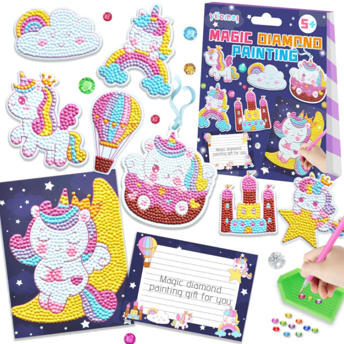 DiamondFun™ - JUEGO DE STICKERS DE DIAMANTES PARA NIÑOS