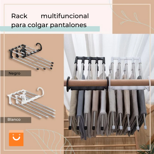 ColgaMax™ - Colgador de pantalones multifuncional