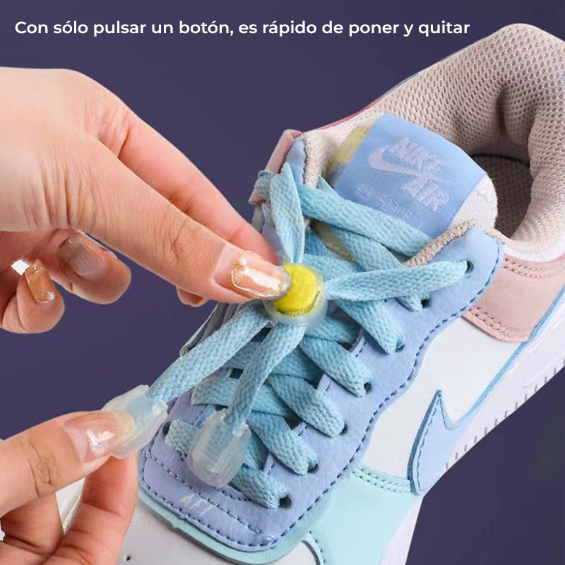 QuickTie™ - Hebilla con resorte para cordones
