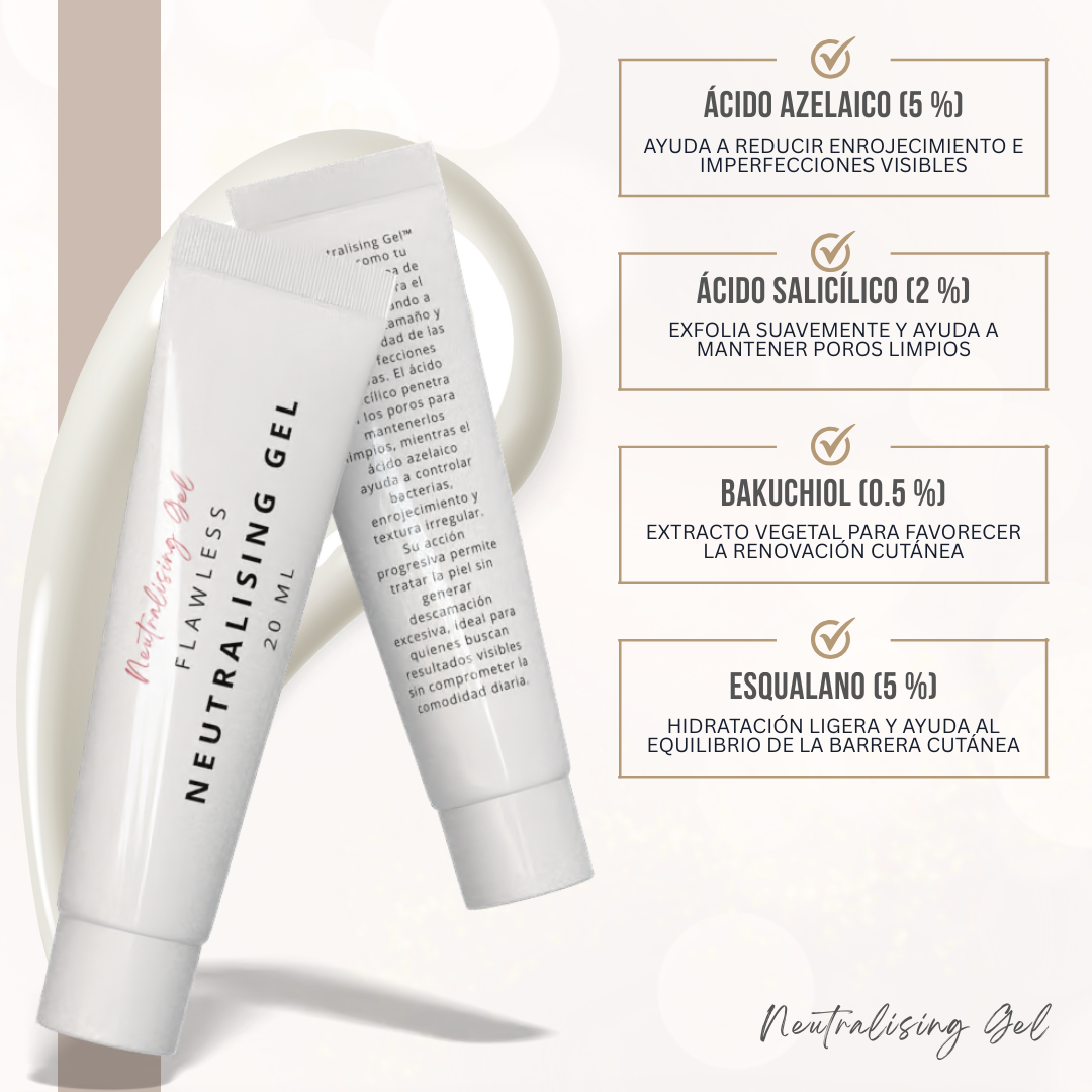 Neutralising Gel™ — Controla los brotes hoy, cuida tu piel a largo plazo