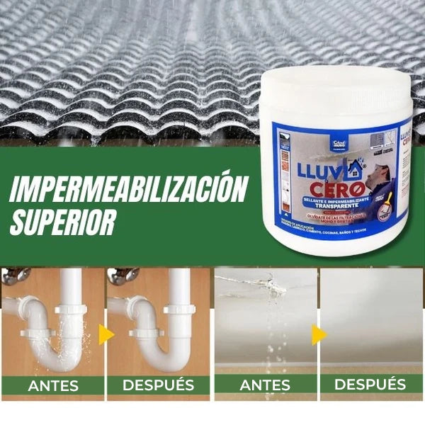 LluviaCero™ - Sellador impermeabilizante multisuperficies