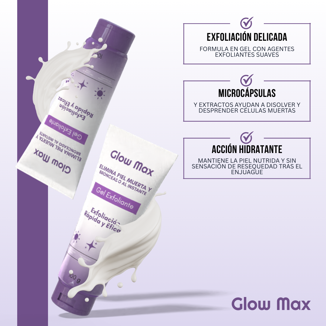 Glow Max™ — Exfoliación instantánea, piel luminosa al momento
