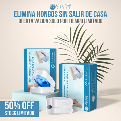 ClearNail Laser™ - Uñas sanas y fuertes desde la primera semana