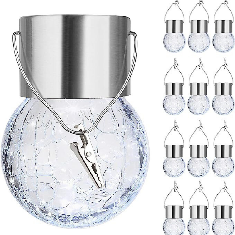 GlowSpectrum™ - Luces solares colgantes para el exterior