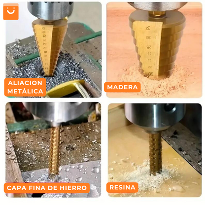 Kit TitanEdge™ - Set de 6 Juego de Brocas de TITANIO