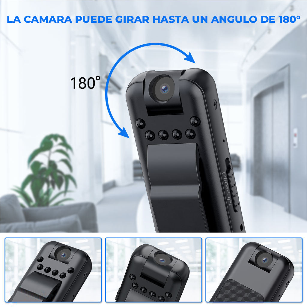 TotalCapture™ - Mini camara HD con visión nocturna