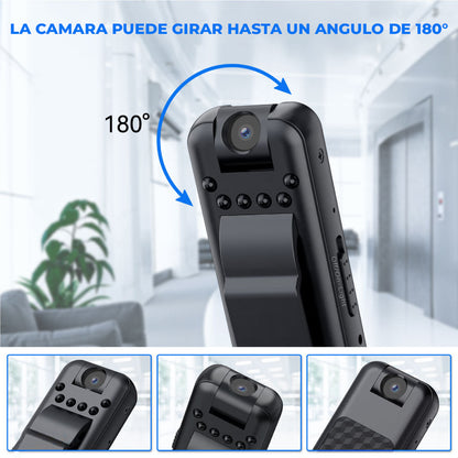 TotalCapture™ - Mini camara HD con visión nocturna