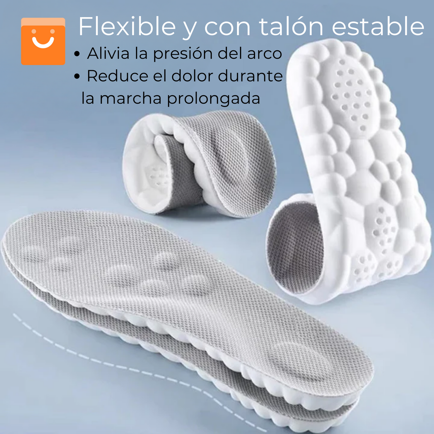 FlexFit™ - Plantillas que brindan una máxima comodidad a tus pies