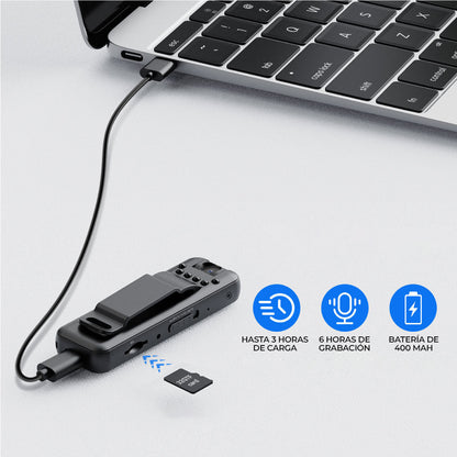 TotalCapture™ - Mini camara HD con visión nocturna