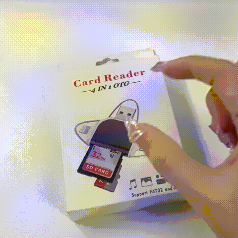 POWER 4™ - Lector universal de tarjetas SD/TF