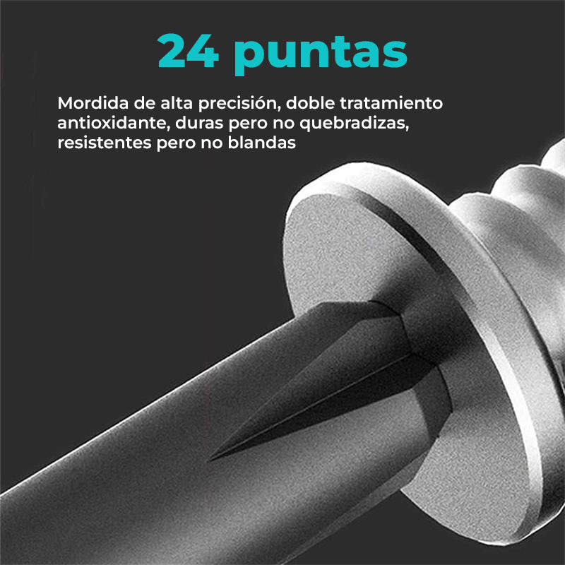 ProFix24™ - Juego de destornilladores 24 en 1