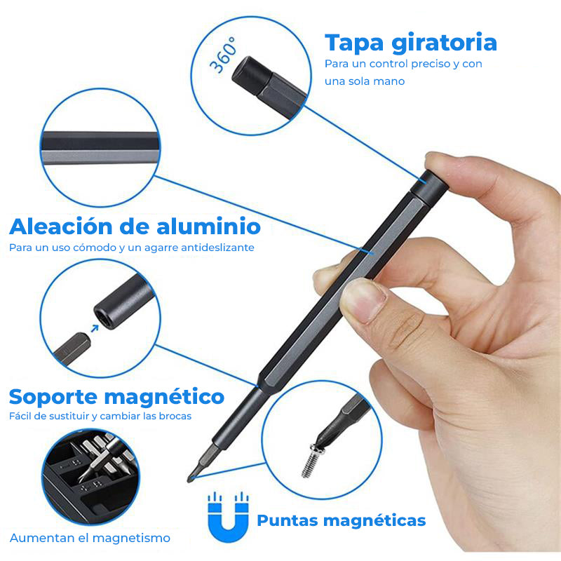 ProFix24™ - Juego de destornilladores 24 en 1