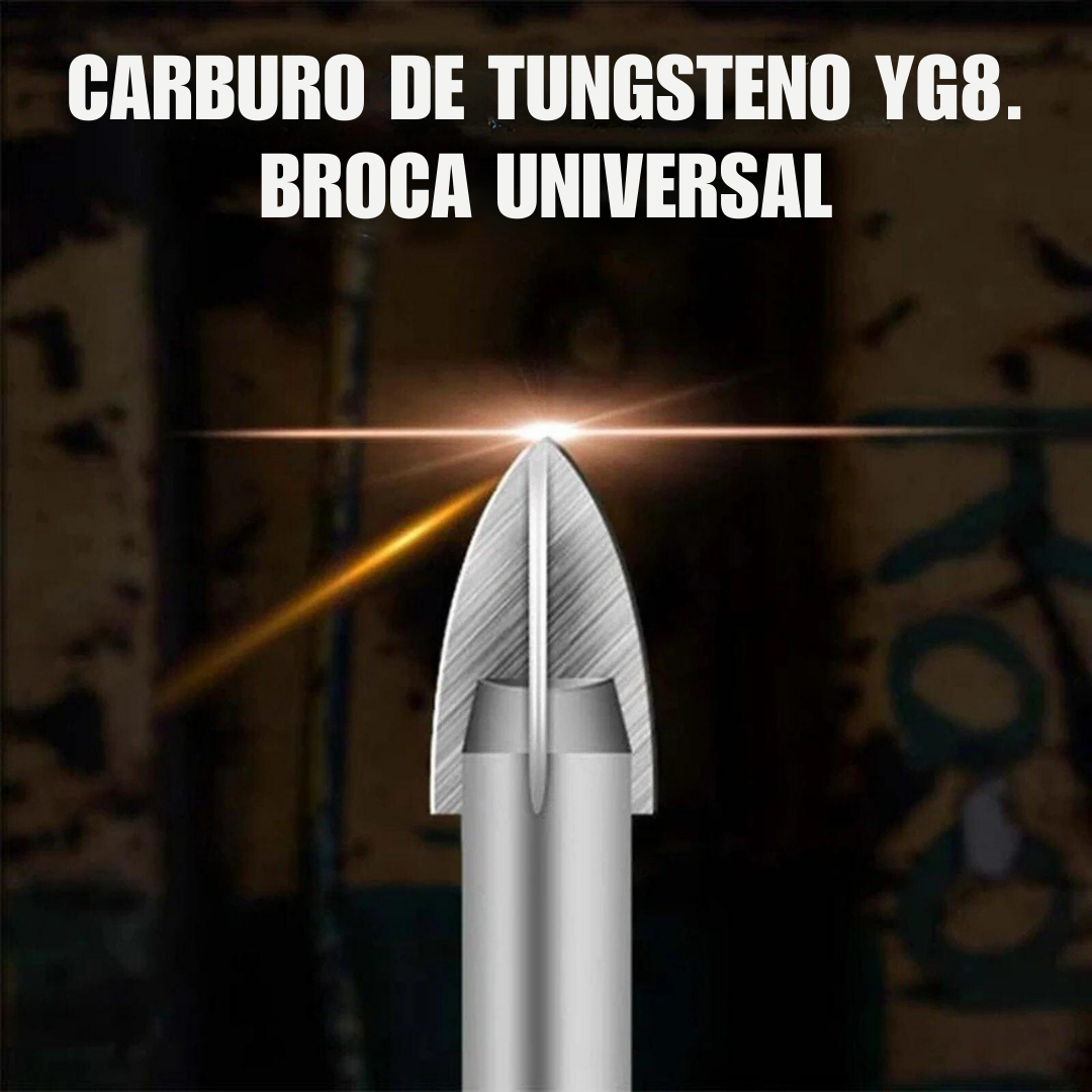 Broke™ - Brocas triangulares con vástago hexagonal de aleación