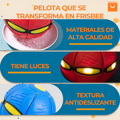 FrisbeeBall™ - juguete para mascotas, con muchas horas de diversión