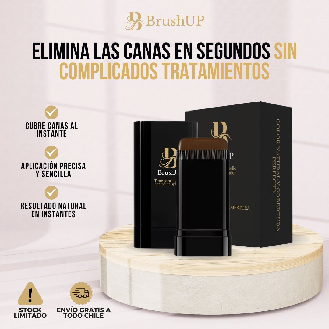 BrushUP™ - Color natural y cobertura perfecta