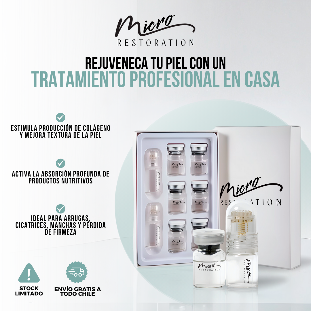 Micro Restoration™ - Belleza de nivel profesional, sin salir de casa