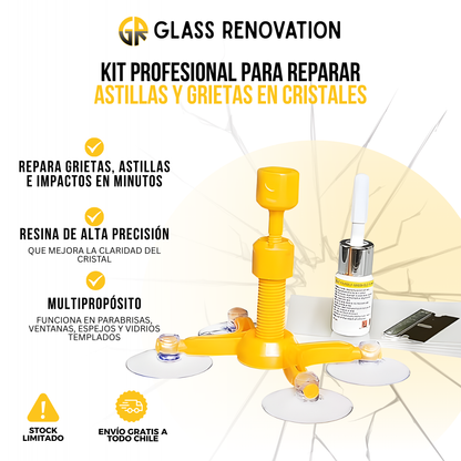 Glass Renovation™ - Repara el daño de tus vidrios, no tu bolsillo
