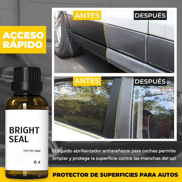 BrightSeal™ - Revestimiento restaurador de plásticos para automovil