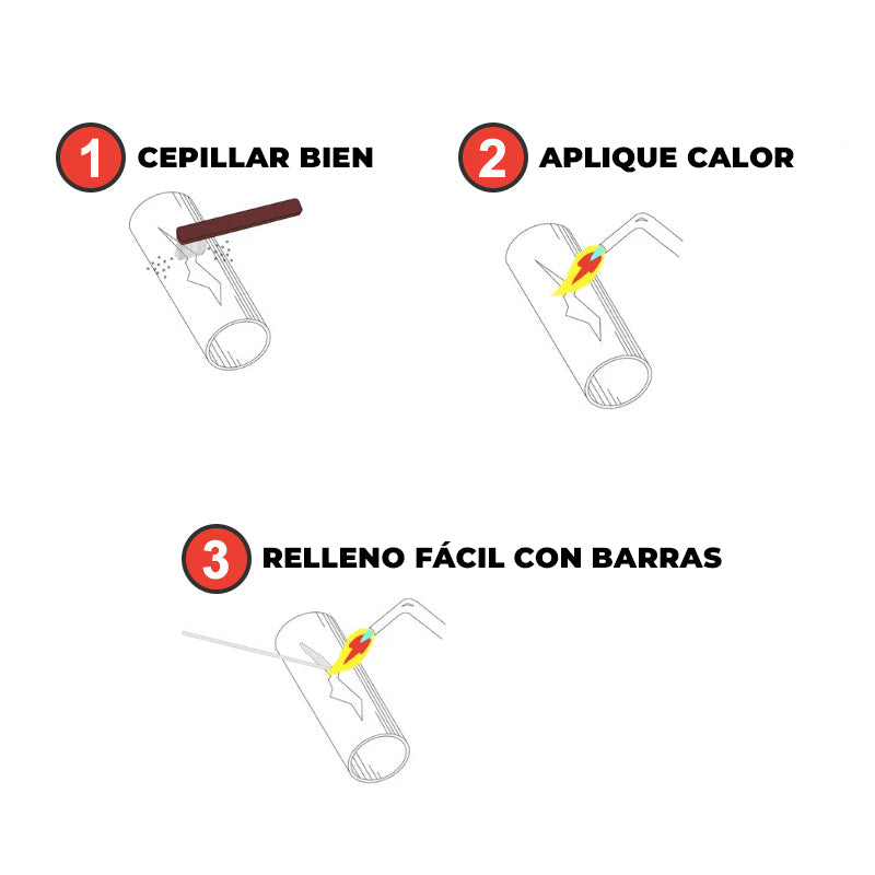 AluFusion™ - Varillas de aluminio para soldaduras