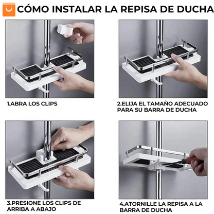 ShowerCabin™ - Estante de ducha regulable en altura