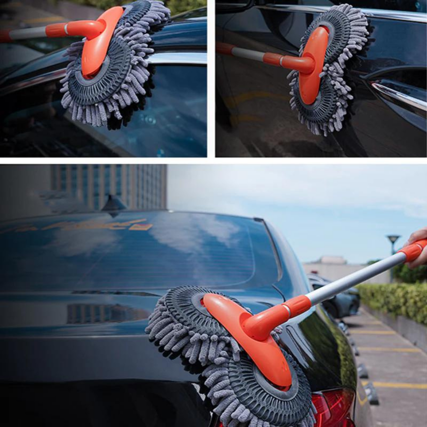 CarWash™ - Mopa limpiadora para tu que tu auto esté brillante y limpio en todo momento.