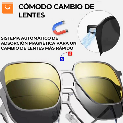Polar Glass™ - Lentes Clip On 3 en 1
