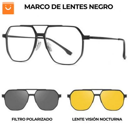 Polar Glass™ - Lentes Clip On 3 en 1