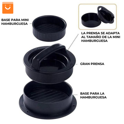 BurgerBuilder  PerfectPress™ - Prensa de carne para hamburguesas
