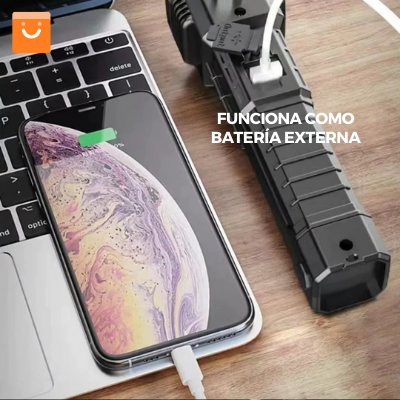 Ultra Power™ - Linterna Táctica Indestructible 4 en 1