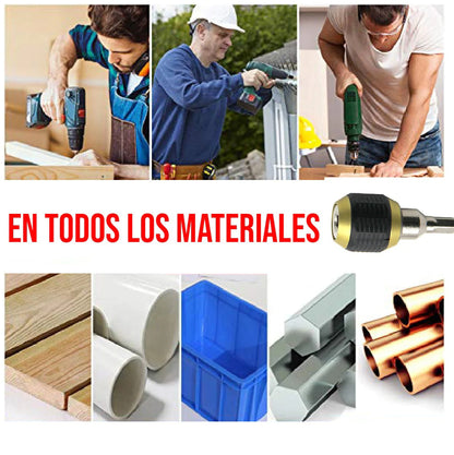 TurboTwist™ - Adaptador universal para cambio de brocas