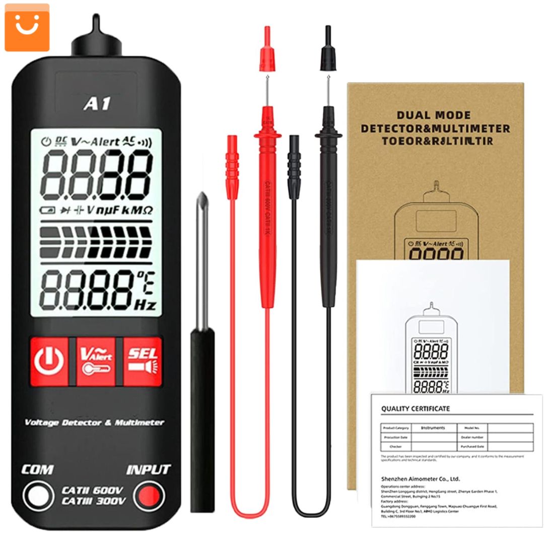 A1 SAFEDMM™ - MULTIMETRO DIGITAL ANTI CORTOCIRCUITO