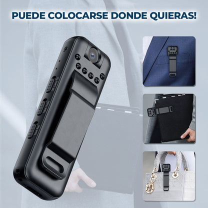 TotalCapture™ - Mini camara HD con visión nocturna