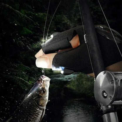 Flashgo™ - GUANTES CON LUCES LED IMPERMEABLES (PAR)