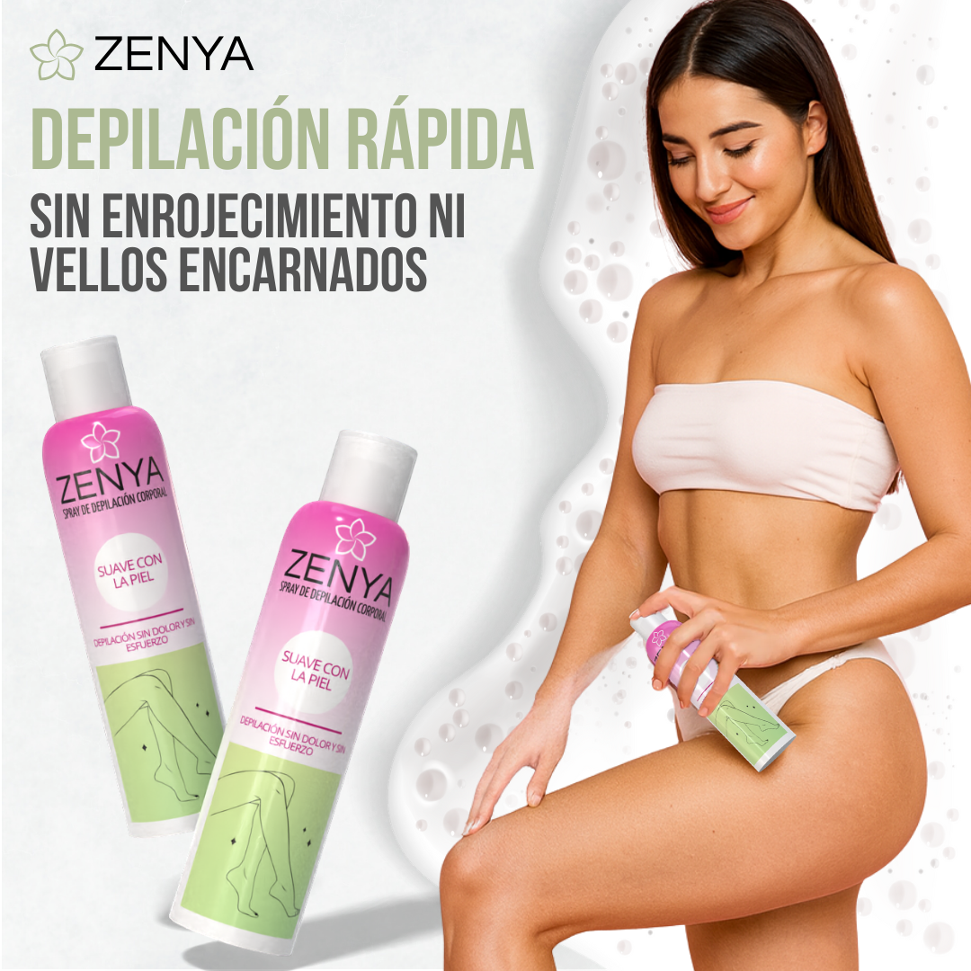 ZENYA™ - Piel suave, depilación fácil y resultados que duran.